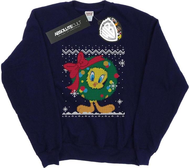 Looney Tunes Tweety Pie Christmas Fair Isle Sweatshirt (3XL)