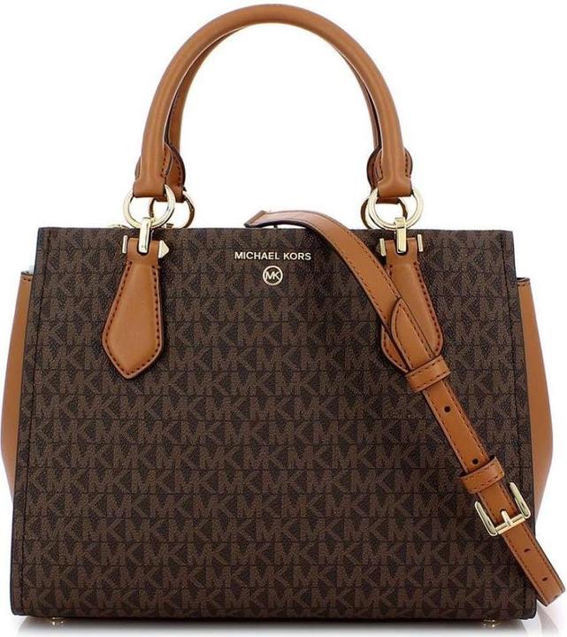 Michael Kors Lederhandtasche Marilyn Medium - Braun