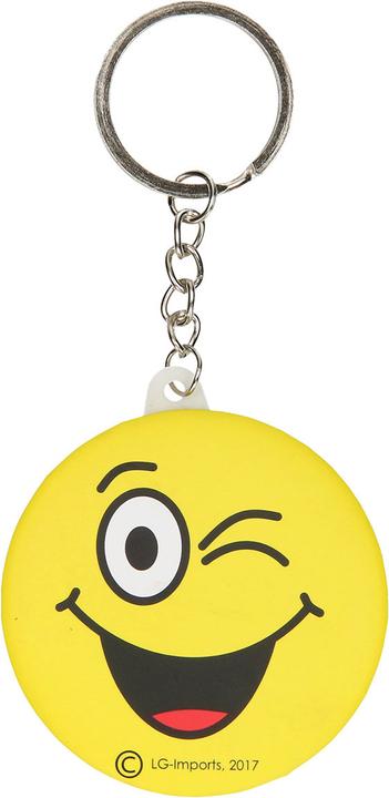 Actual product image LG-Imports Keychain Laughing Face with Mirror