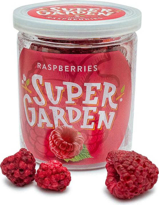 Actual product image Super Garden Freeze-dried raspberries (25 g)