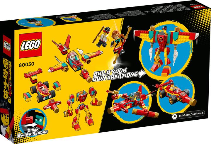 Produktbild LEGO Monkie Kid magische Maschinen (80030, LEGO Monkie Kid)