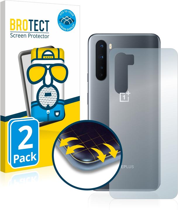 Actual product image BROTECT Full-Cover Protector Matte (2 Piece, OnePlus North)