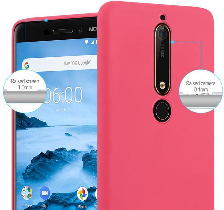 Actual product image Cadorabo TPU Candy Cover (Nokia 6.1)