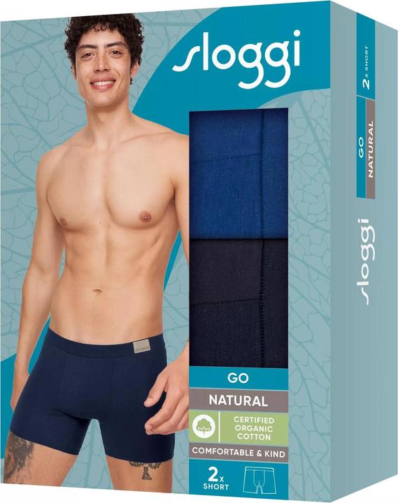 Produktbild Sloggi Go Natural (S, 2er Pack)
