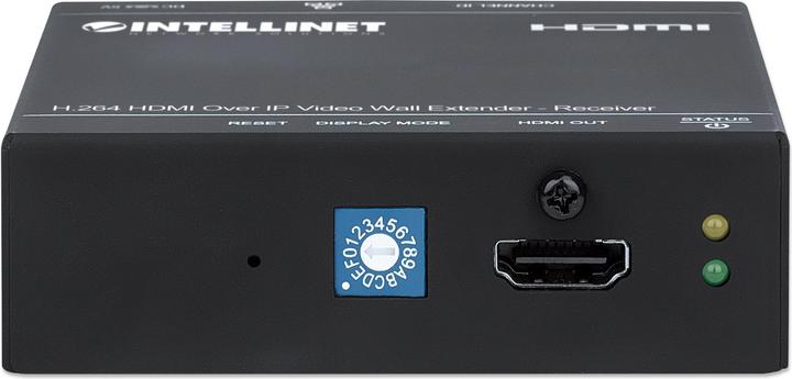Image du produit Intellinet H.264 HDMI Over IP video wall extender, module récepteur