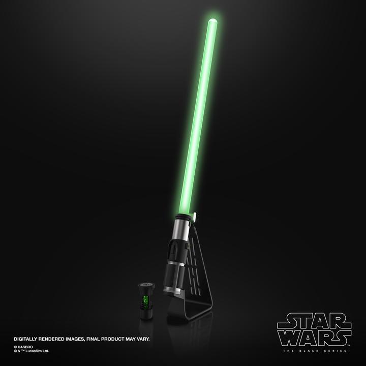 Image du produit Hasbro Star Wars The Black Series Yoda Premium Force FX Elite sabre laser