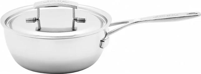 Actual product image Demeyere Sauté pan Industry with lid (24 cm, Frying pan, Stainless steel)
