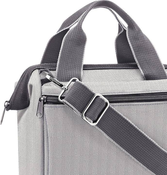 Actual product image reisenthel allrounder cross herringbone grey