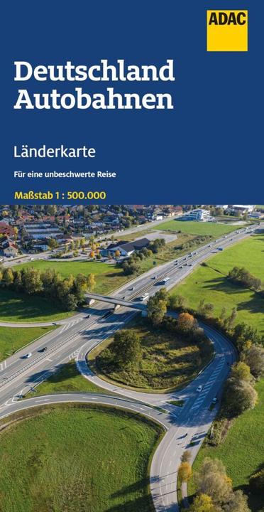 Produktbild Länderkarte Deutschland Autobahnen