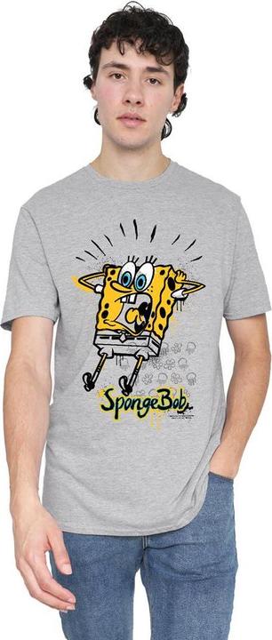 Immagine prodotto Spongebob Squarepants Shocking! Maglietta Uomo (4XL)
