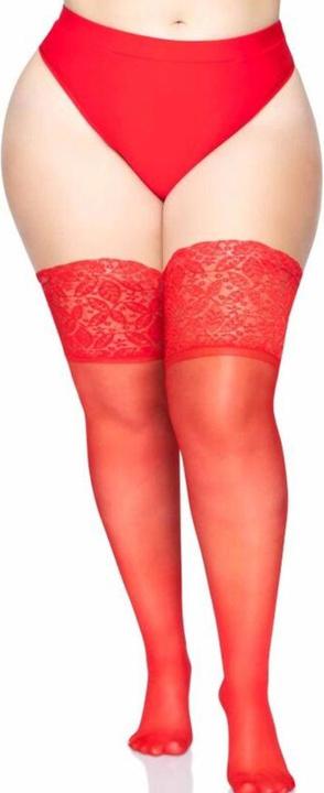 Produktbild Leg Avenue Halterlose Strümpfe mit Spitze (42, 44)