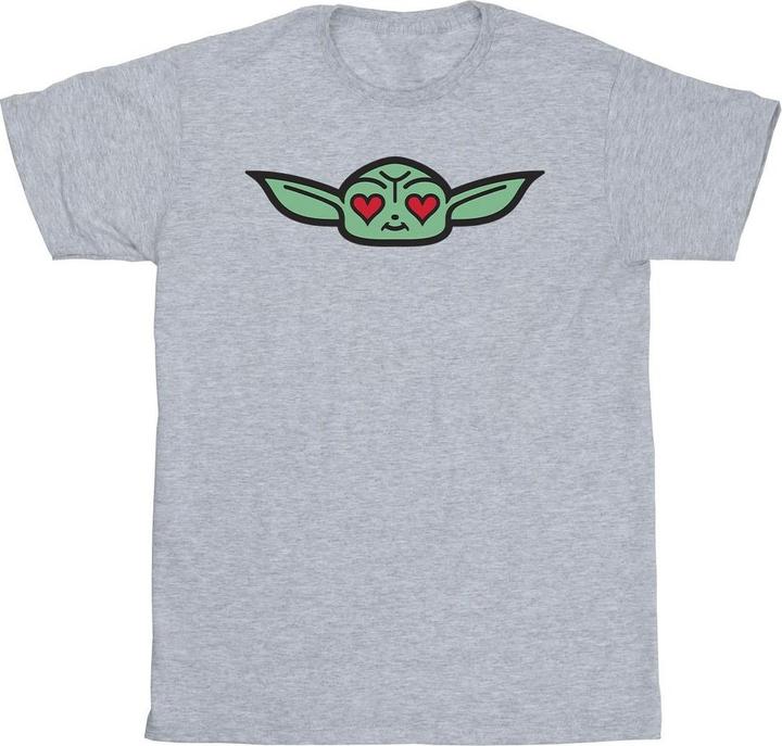 Star Wars The Mandalorian Grogu Heart Eyes TShirt (M)