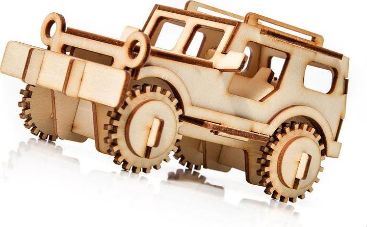 Produktbild Little Story Little-Story Drewniane Puzzle-Modell 3D – Jeep