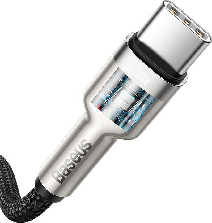 Actual product image Baseus USB-C – USB-C (2 m, USB 2.0, 100 W)