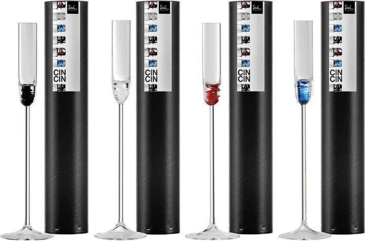 Eisch Cin Cin Kelche (0.45 dl, 4 x, Schnapsgläser + Shotgläser)