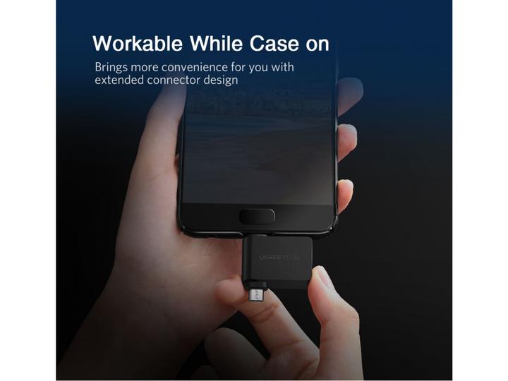 Produktbild Ugreen Micro USB + USB-C zu USB-A 3.0 Adapter (USB Typ C, USB-A)