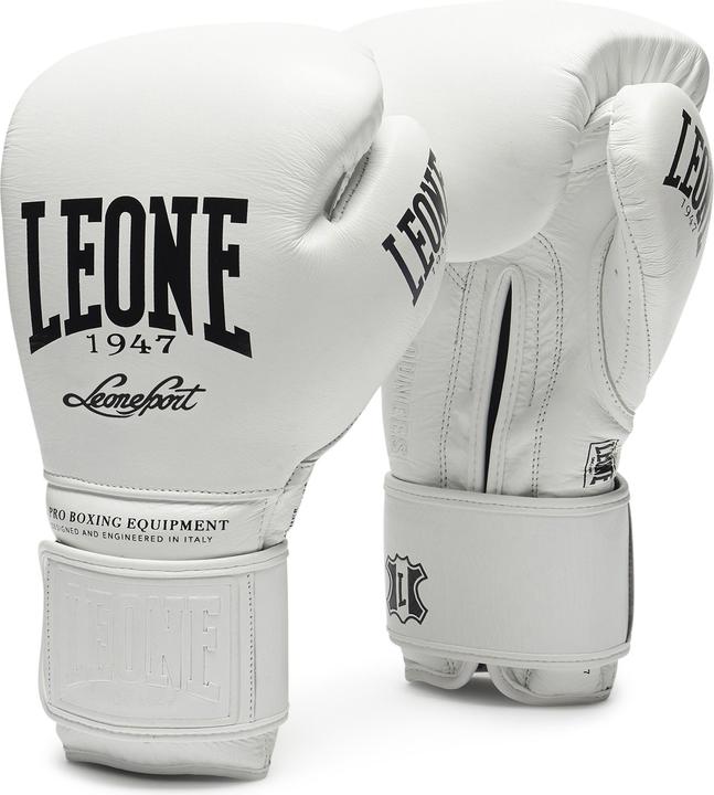 Leone Boxhandschuhe The Greatest Weiss GN111 (10 OZ, 10)
