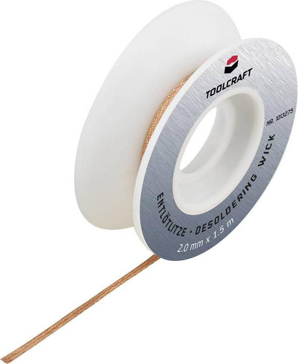 Immagine prodotto Toolcraft Filo dissaldante (filo per brasatura)