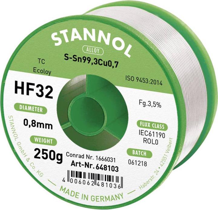 Stannol Solder, lead-free (Soldering preheater)