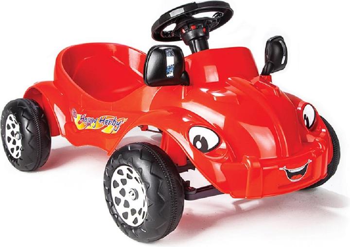 Actual product image Pilsan Children car Happy Herby 07303 red