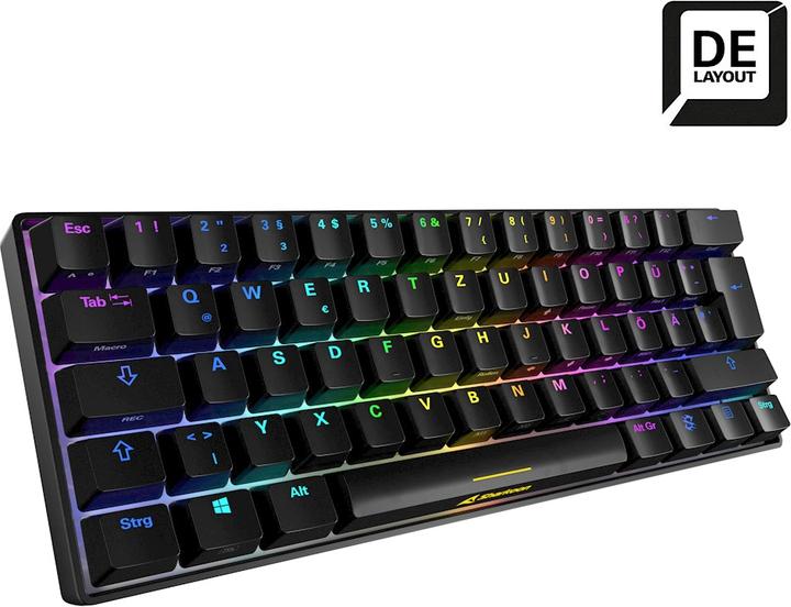 Immagine prodotto Sharkoon Tastiera Skiller SGK50S4 Gaming nero/marrone (DE, Cablato)