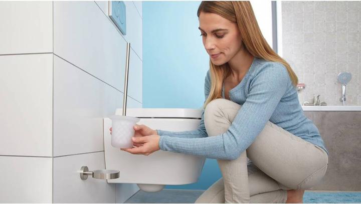 Immagine prodotto tesa Set di spazzole MOON WC con soluzione adesiva inclusa senza foratura