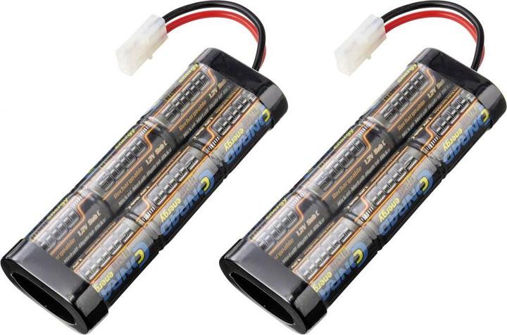 Image du produit Conrad energy Pack d'accumulateurs pour le modélisme (NiMh) 7.2V 5000 mAh Nombre d'éléments : 6 Stick Tamiya (7.20 V, 5000 mAh)