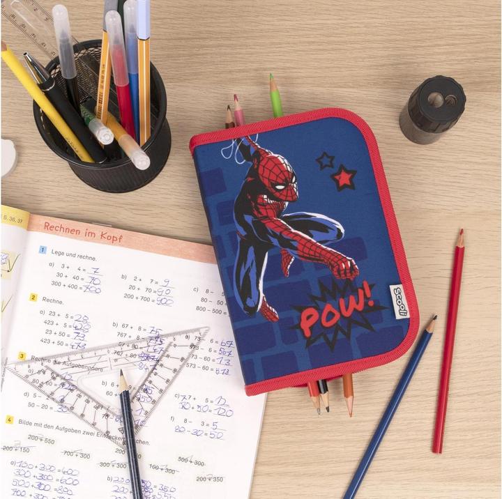 Produktbild Scooli Etui gefüllt Spider-Man
