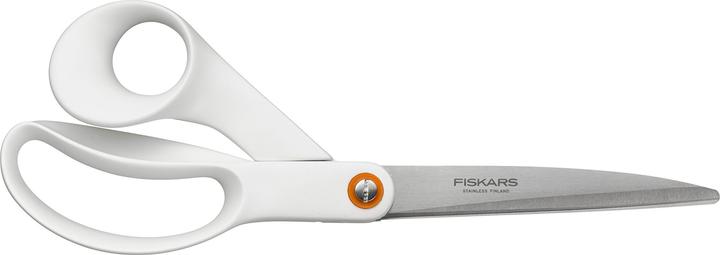 Fiskars 1020414 Universal scissors, 24cm, white (24 cm)