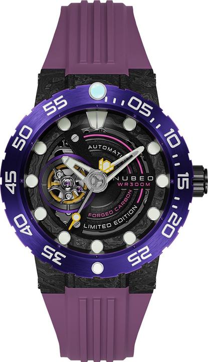 Nubeo NB-6085-05 Herrenuhr Opportunity Automatik Limited 48mm 30ATM (Taucheruhr, 48 mm)