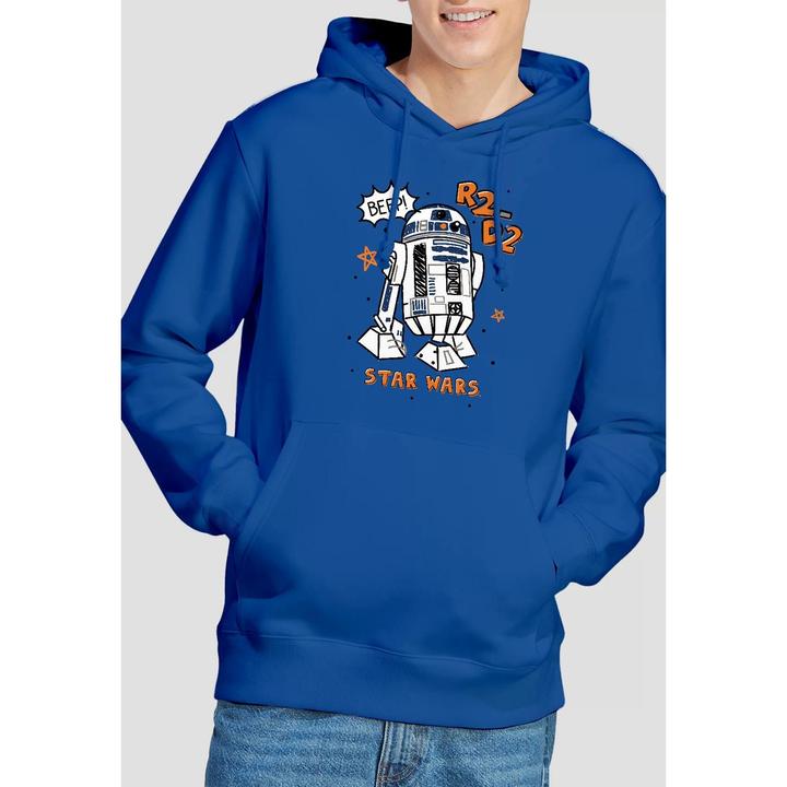 Immagine prodotto Star Wars Felpa con Cappuccio R2-D2 Uomo (S)