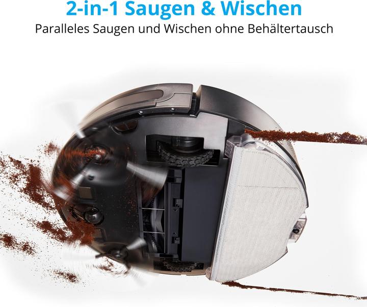 Actual product image Medion Robot vacuum cleaner with wiping function