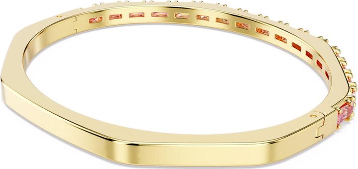 Immagine prodotto Swarovski Matrix Armreif Baguette Schliff Rosa Gold (17 cm, Metallo Swarovski)