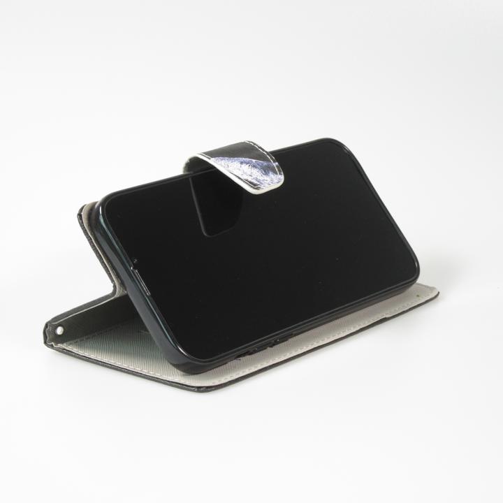 Image du produit PhoneLook Fourre Premium Wallet flip fermeture magnétique et porte-carte Cat Looking at you (Apple iPhone 13)