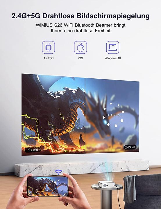 Image du produit WiMiUS S26 (Full HD, 480 lm)