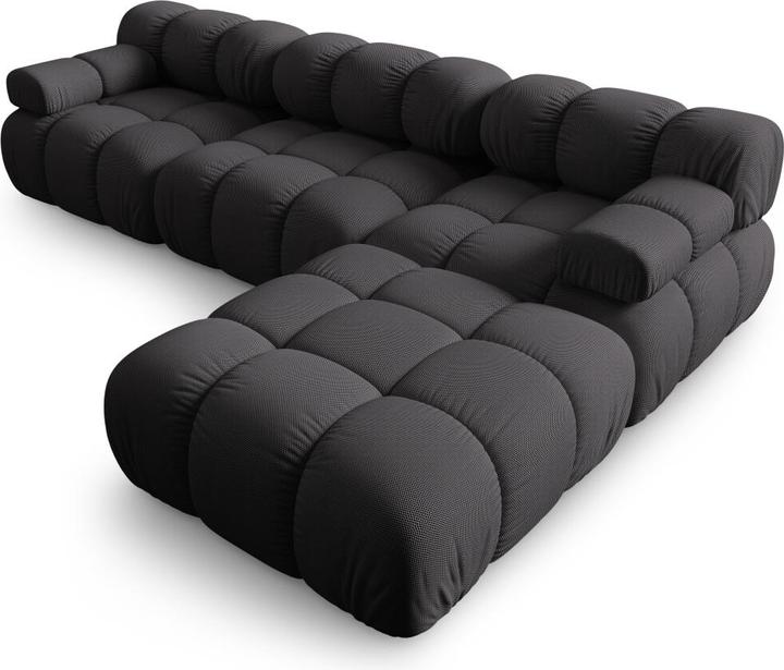 Actual product image Micadoni Modular Sofa, "Bellis", 4 Seats, 282x188x70Made in Europe (2 person sofa, 3-seater, 4-seater)