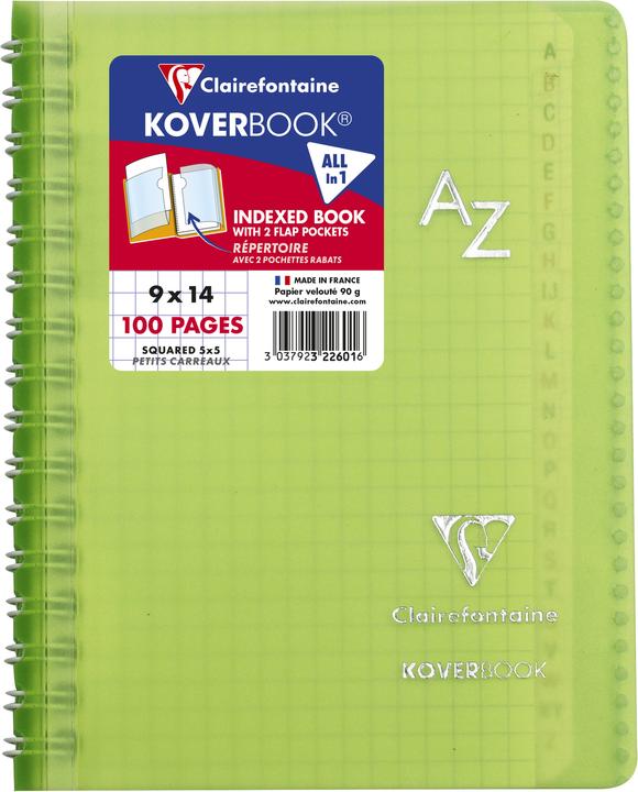 Produktbild Clairefontaine Koverbook (9 x 14 cm, Kariert, Harter Einband)