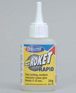 Image du produit Deluxe Materials Roket Rapid CA 20g (30 g, 1 ml)