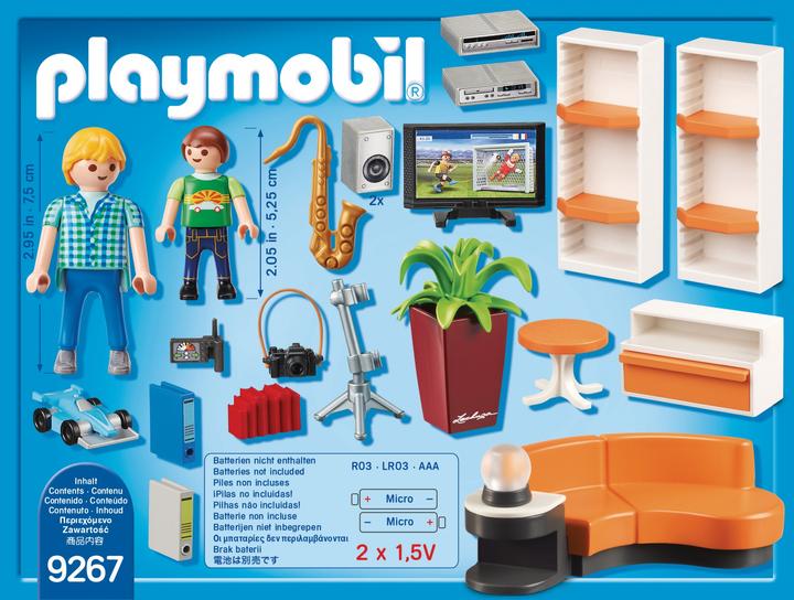 Produktbild Playmobil Wohnzimmer (9267, Playmobil City Life)