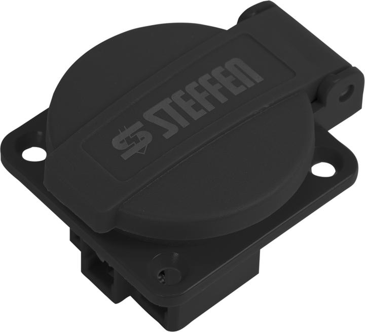 Steffen Built-in socket outlet T13 IP20 Cover black