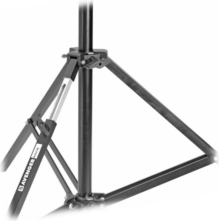 Immagine prodotto Avenger Treppiede Baby Steel Combi Boom, alluminio, con gamba di livellamento e sacco di sabbia, nero (413.21 cm, 10 kg)