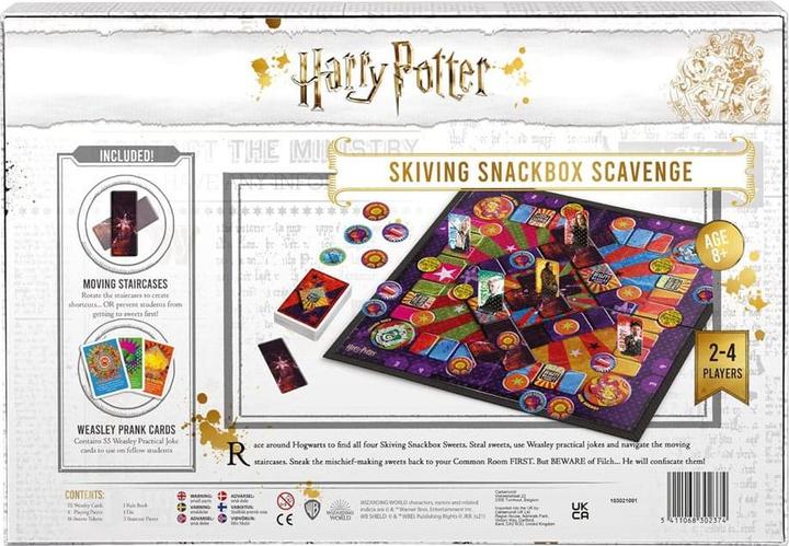 Actual product image Cartamundi Harry Potter Board Game Skiving Snackbox Challenge Game (English)