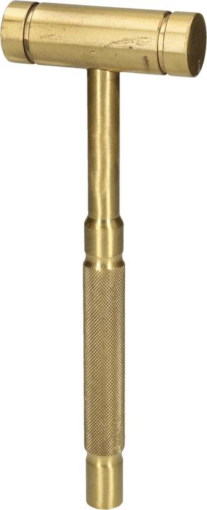 Actual product image KS Tools Brass hammer, handle type brass, 800 g, length 230 mm (800 g)