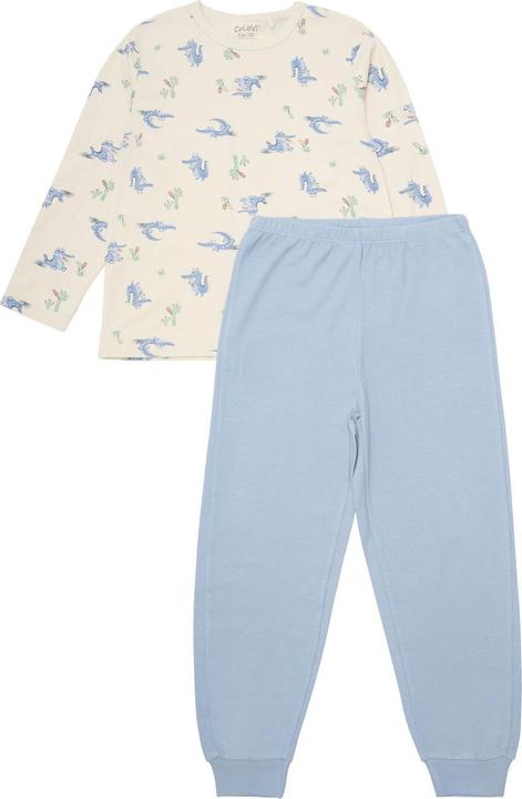 CeLaVi Kinder Bambus Pyjama Dusty