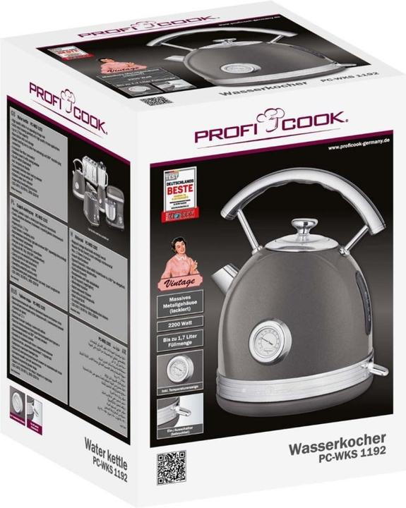 Immagine prodotto Proficook PC-WKS 1192 (1.70 l, Spina CH)