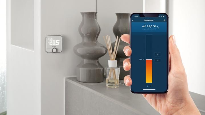 Actual product image Bosch Smart Home Raumthermostat II (Batterie)