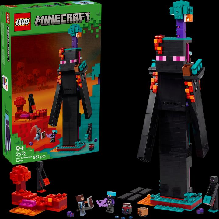 Produktbild LEGO Der Enderman-Turm (21279, LEGO Minecraft)