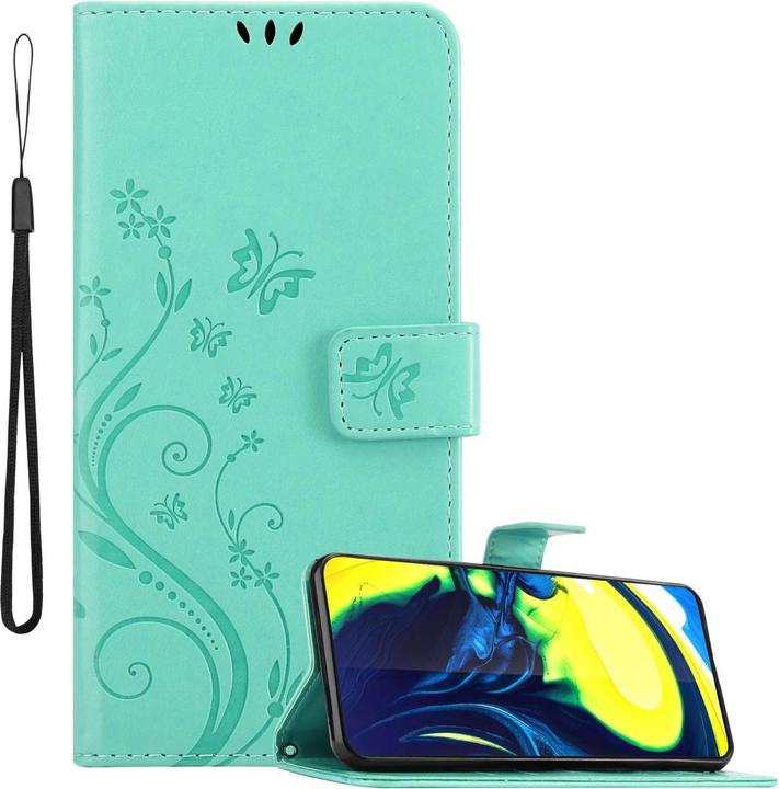 Immagine prodotto Cadorabo Custodia per Samsung Galaxy A80 / A90 4G Flower Book (Samsung Galaxy A80)