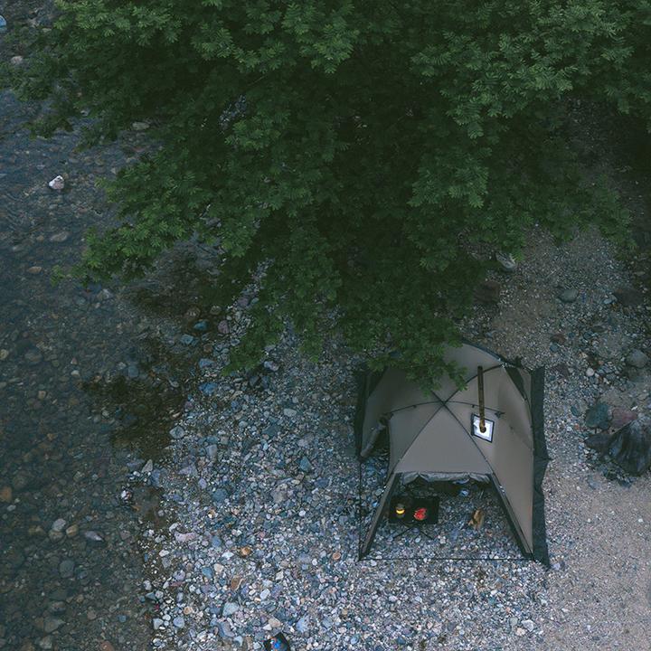 Productafbeelding Naturehike Shandi tent met één slaapkamer cnk2300zp017-grijs (Koepeltent)
