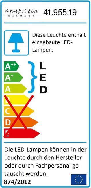 Energie-Label Knapstein Led Kilian (4940 lm)